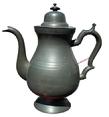 S284 American Pewter Coffee Pot, made by a listed American maker A. Porter