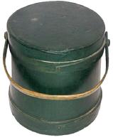 R92 Firkin with the original Windsor green paint 9" across the top