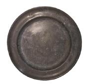 U142 Pewter Plate by Henry G. Reed 1810-1901 and Charles E Barton 1812-1867 Taunton Mass.