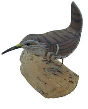 W244 Hand carved Wren by Gary Danny 1979