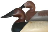 V220 Pair of  signed Canvasback Decoys by Charles Bryan, Middle River Maryland, 1975  excellent condition