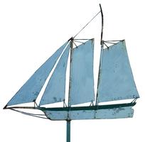 W508 Early 20th century Ship Weathervane  found on Eastern Shore Maryland , ca. 1920-1930