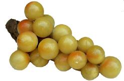 RM 46 A large cluster of grapes held together with metal wire. Nice yellow/ color.