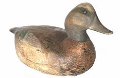 Green Wing Teal  hand carved decoy by Lloyd J. Tyler (1898-1971) 