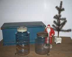 Two mid 19th century Apothecary Jars