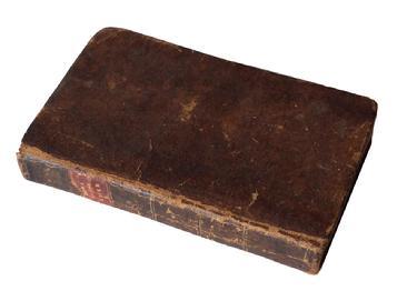 A205  Leather Book  Ayre in the liver 1822 signed by Baltimore Doctory published in Mass.