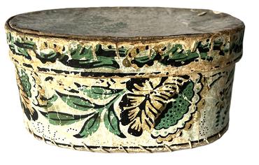 k253  wallpaper box, 19th c.