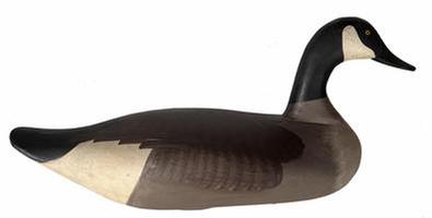 H387 Madison Mitchell original painted Canadian Goose decoy, 1960�s. This is a weighted full-body size