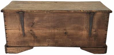 H456 18th Pennsylvania pained Dower Chest