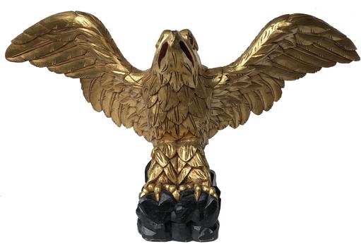 SP5 American Carved Wooden Eagle  made by the American Eagle Company , Boston Mass. Expertly Hand-Carved