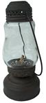 19th century 7? tall Skaters Lantern, with the original glass shade, swing handle still intact, and working wick 